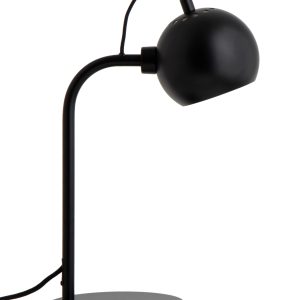 Frandsen tafellamp Ball – zwart – 24x16x34cm