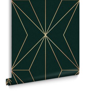 Graham & Brown Vliesbehang – Harmony Emerald – 10mx52cm
