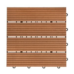 Home Deluxe WPC houttegels BAVARO lichtbruin 6m² Home Deluxe WPC houttegels BAVARO lichtbruin 6m²