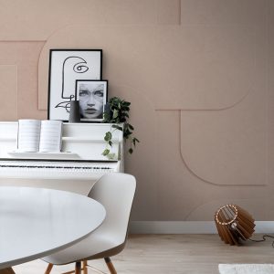ESTAhome fotobehang 3D-motief zacht roze – 300 x 279 cm – 159380 ESTAhome fotobehang 3D-motief zacht roze – 300 x 279 cm – 159380