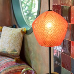 J-Line lamp – glas – rood J-Line lamp – glas – rood