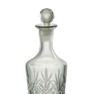 J-Line decoratie Fles Faune – glas – transparant – large