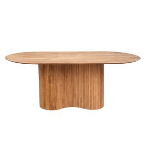 Giga Meubel Eettafel Ava – Naturel Mangohout – 200x100x77cm Giga Meubel Eettafel Ava – Naturel Mangohout – 200x100x77cm