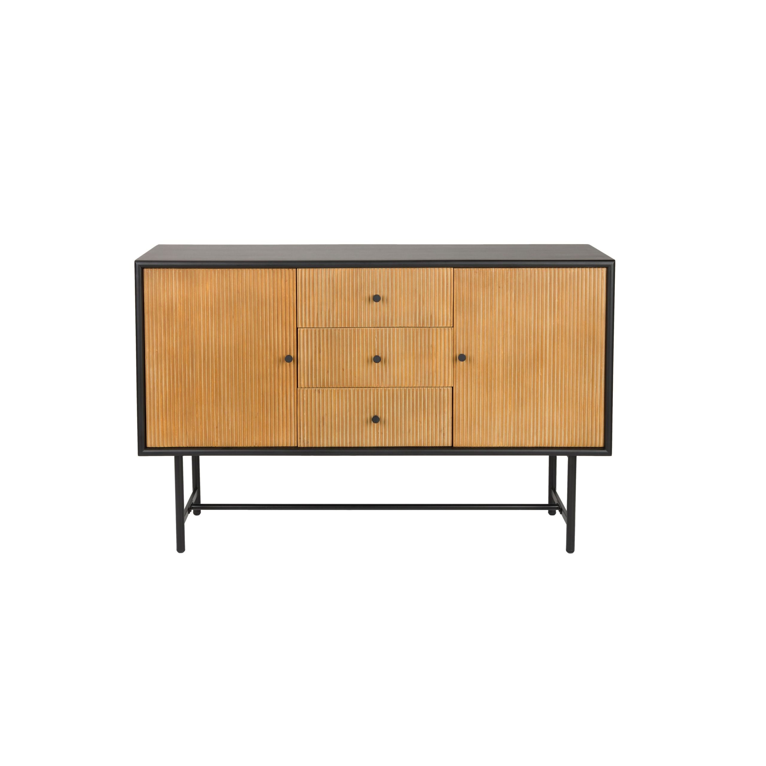 Housecraft Living Coztilla Dressoir Zwart/ Bruin