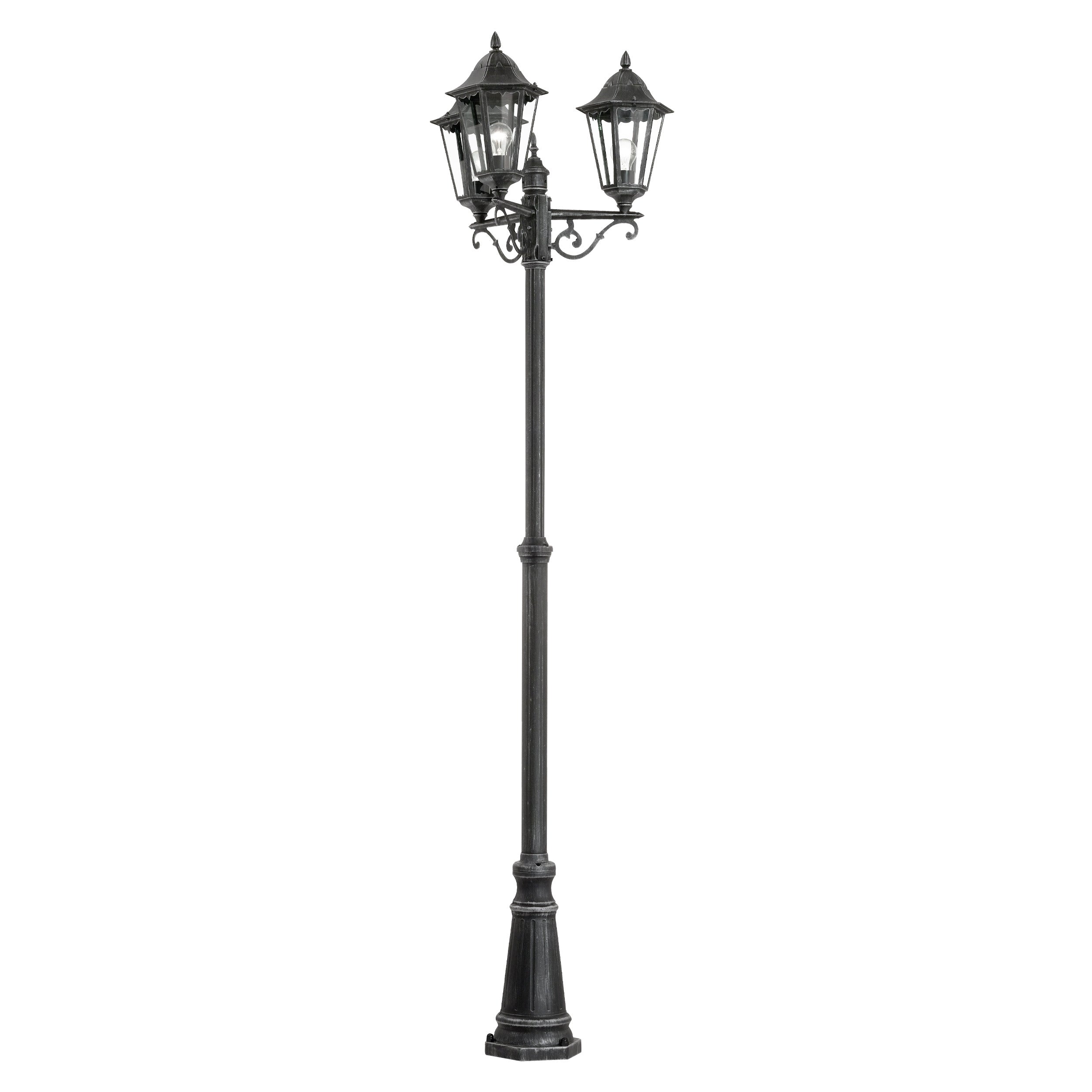 EGLO staande lamp buiten Navedo - e27 - 220 cm - zwart