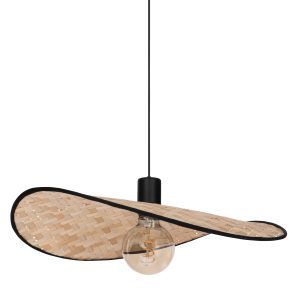 EGLO hanglamp Marywell – e27 – hout – zwart/bruin