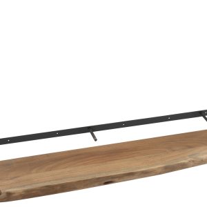 J-Line wandplank Gerard – hout – naturel – large