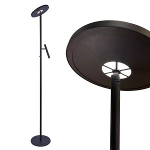 Freelight vloerlamp Stanza – 2 lichts – 30 x 180.5 cm – zwart Freelight vloerlamp Stanza – 2 lichts – 30 x 180.5 cm – zwart