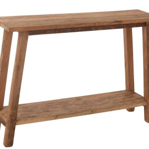 J-Line console Vierkant – hout – naturel