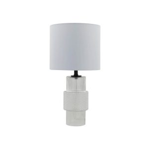 HOME DELUXE Grote tafellamp van glas YUKI – Transparant HOME DELUXE Grote tafellamp van glas YUKI – Transparant