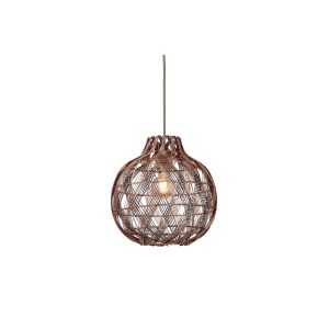 GOOD&MOJO hanglamp MENDOZA – bruin – Ø35cm GOOD&MOJO hanglamp MENDOZA – bruin – Ø35cm