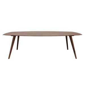 Hellotable eettafek Novum 15 – semi ovaal – 240×110 cm – noten mat Hellotable eettafek Novum 15 – semi ovaal – 240×110 cm – noten mat
