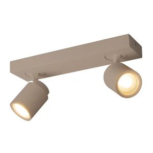 Freelight spot Razza – 2 lichts – 32 x 14 cm – beige Freelight spot Razza – 2 lichts – 32 x 14 cm – beige