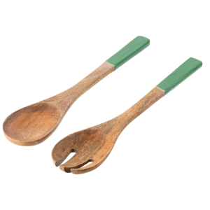 J-Line slabestek – hout – groen/naturel J-Line slabestek – hout – groen/naturel