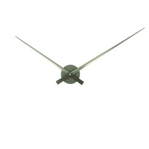 Karlsson wandklok Little Big Time Metallic – groen – Ø77.5cm Karlsson wandklok Little Big Time Metallic – groen – Ø77.5cm