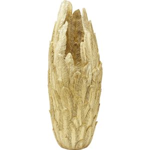 Kare Design Vaas Feathers Gouden 80cm Kare Design Vaas Feathers Gouden 80cm