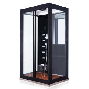 Home Deluxe Stoomdouche LUXORY XL Zwart Home Deluxe Stoomdouche LUXORY XL Zwart
