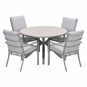 Garden Impressions tuinset Senja – Tulli – valley sand – Ø122×75 cm – Garden Impressions tuinset Senja – Tulli – valley sand – Ø122×75 cm –