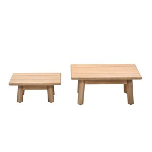Garden Impressions loungetafel San Namut bruin – acacia – set van 2 Garden Impressions loungetafel San Namut bruin – acacia – set van 2