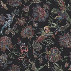 Graham & Brown Vliesbehang Eternal Weave Black