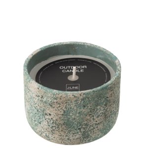 J-Line buitenkaars Rond – blauw – medium – 31U