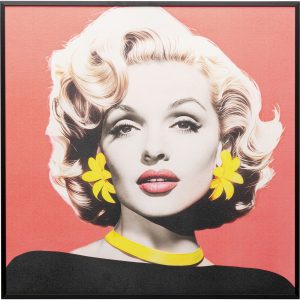 Kare Design Schilderij Diva 60x60cm blond
