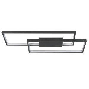 Highlight plafondlamp Stretto – 1 lichts – 69 x 6 cm – zwart Highlight plafondlamp Stretto – 1 lichts – 69 x 6 cm – zwart