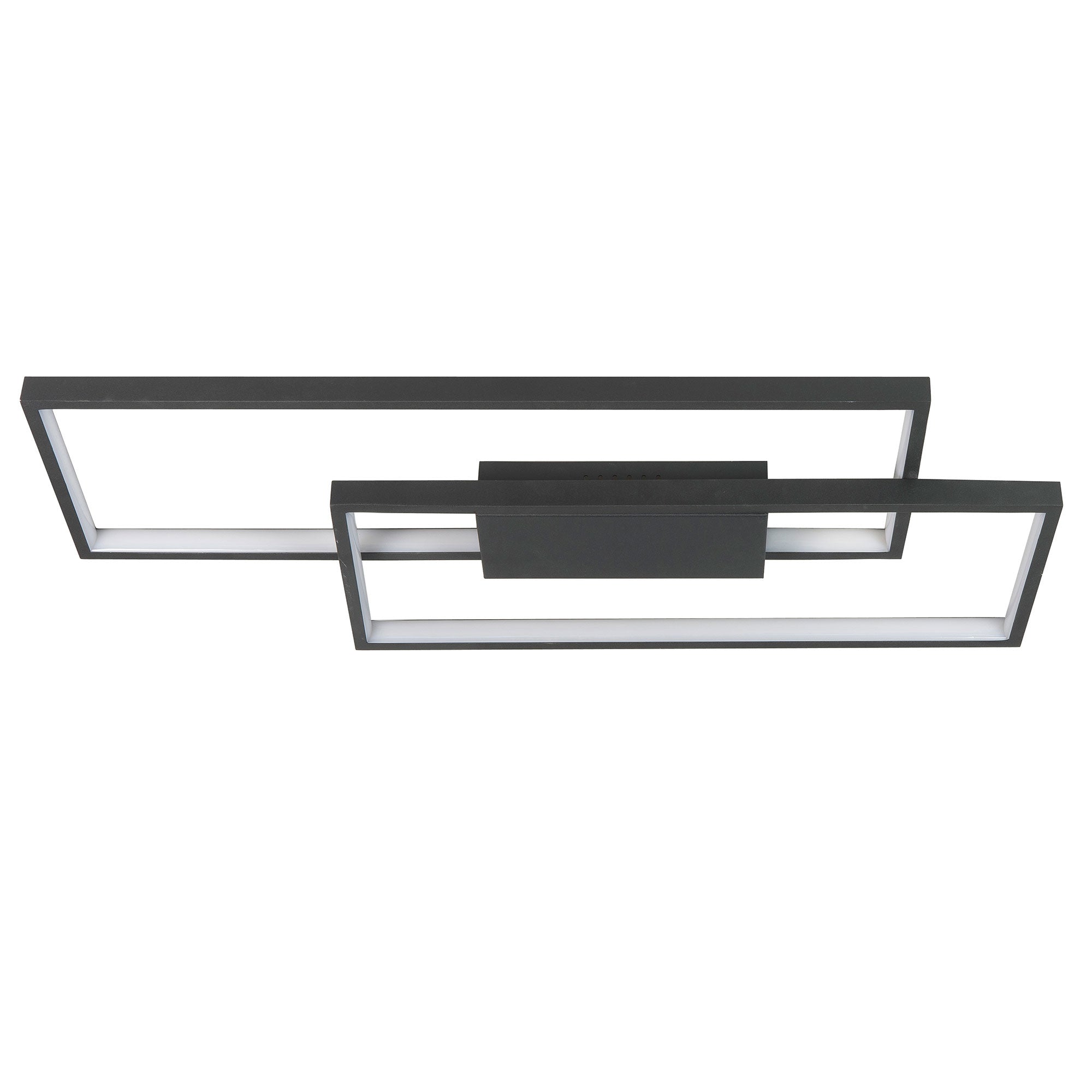 Highlight plafondlamp Stretto - 1 lichts - 69 x 6 cm - zwart