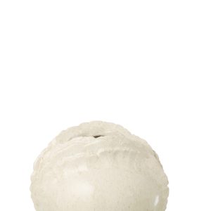 J-Line vaas – steengoed – wit – small