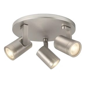 Highlight spot HALO – 3 lichts – 25 x 15 cm – mat chroom