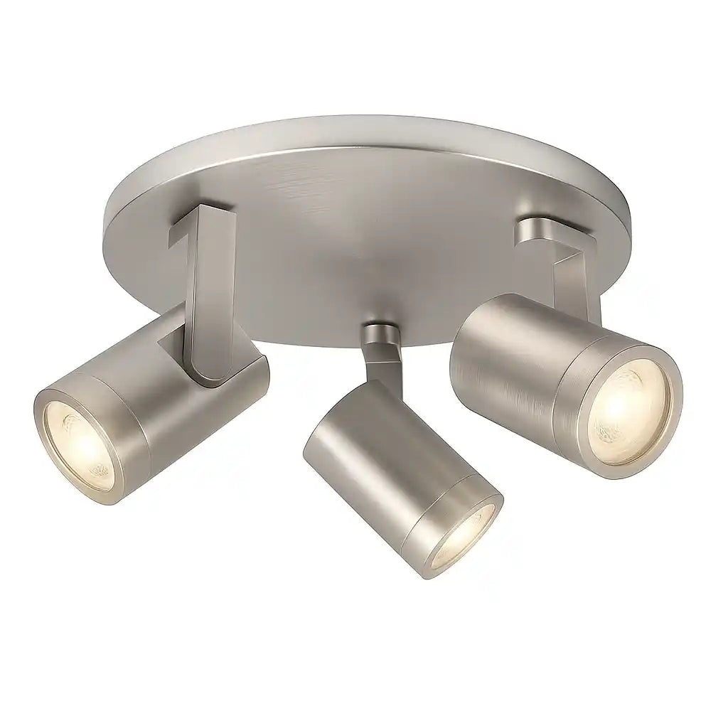 Highlight spot HALO - 3 lichts - 25 x 15 cm - mat chroom