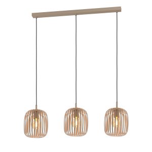EGLO hanglamp Romazzina – e27 – 90 cm – zandkleur EGLO hanglamp Romazzina – e27 – 90 cm – zandkleur
