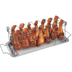 GrillX Kippenvleugelhouder – Voor Barbecue en Oven GrillX Kippenvleugelhouder – Voor Barbecue en Oven