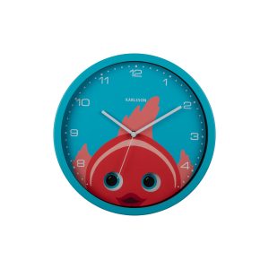 Karlsson wandklok Peekaboo Goldfish – blauw – Ø30.8cm Karlsson wandklok Peekaboo Goldfish – blauw – Ø30.8cm