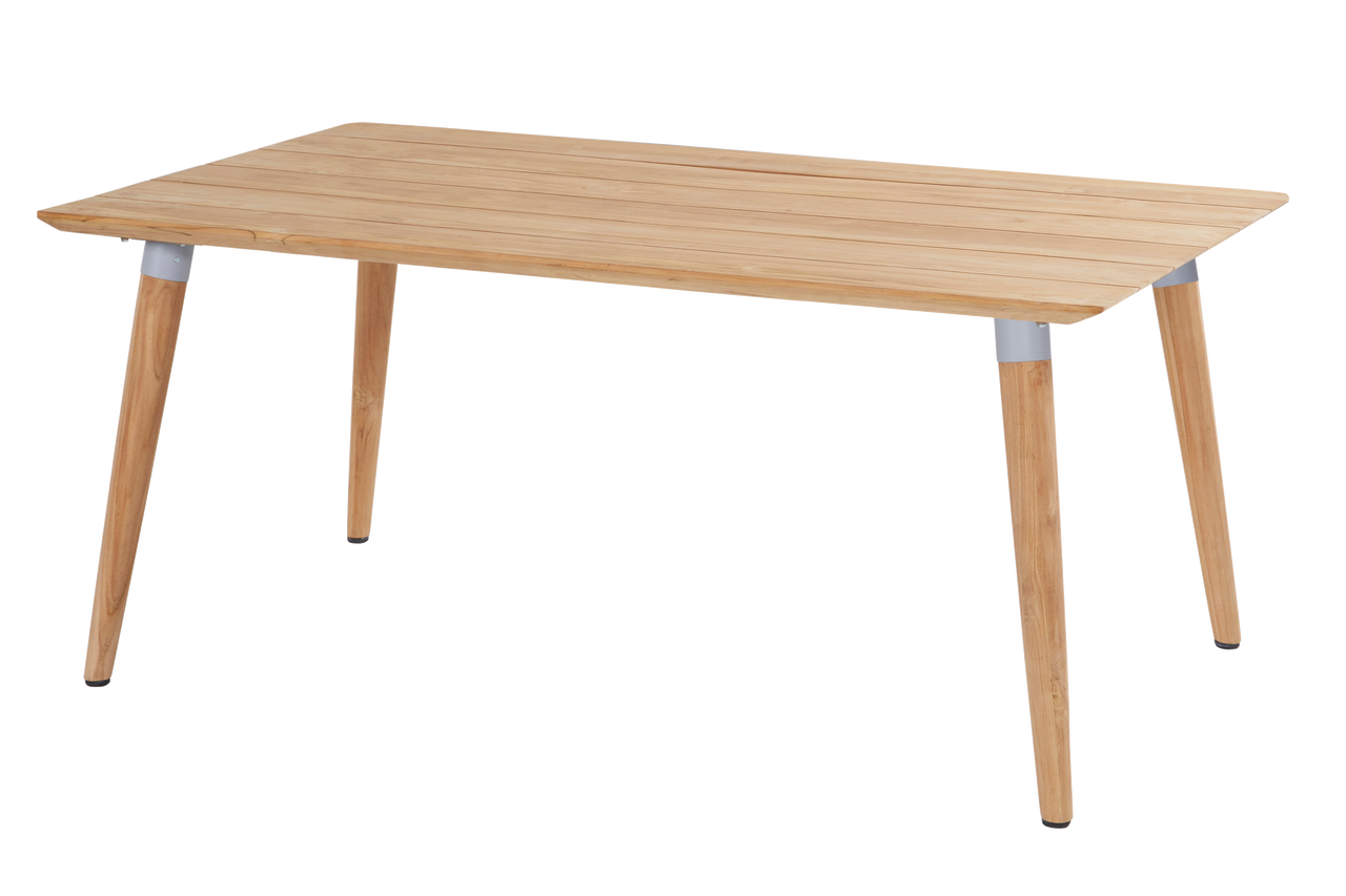 Hartman Tuintafel Sophie Studio - Naturel/Grijs Teakhout - 170x100x76c