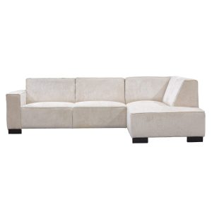 Giga Meubel Hoekbank Napoli 3,5-zits Rechts – Stof/Hout – Beige Giga Meubel Hoekbank Napoli 3,5-zits Rechts – Stof/Hout – Beige