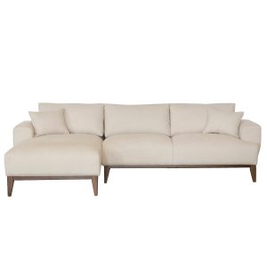 Giga Meubel Chaise Longue Bank Bordeaux – 3-Zits – Links – Beige Giga Meubel Chaise Longue Bank Bordeaux – 3-Zits – Links – Beige