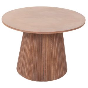 Giga Meubel Salontafel Salvador – Donkerbruin Hout – 60x60x41cm