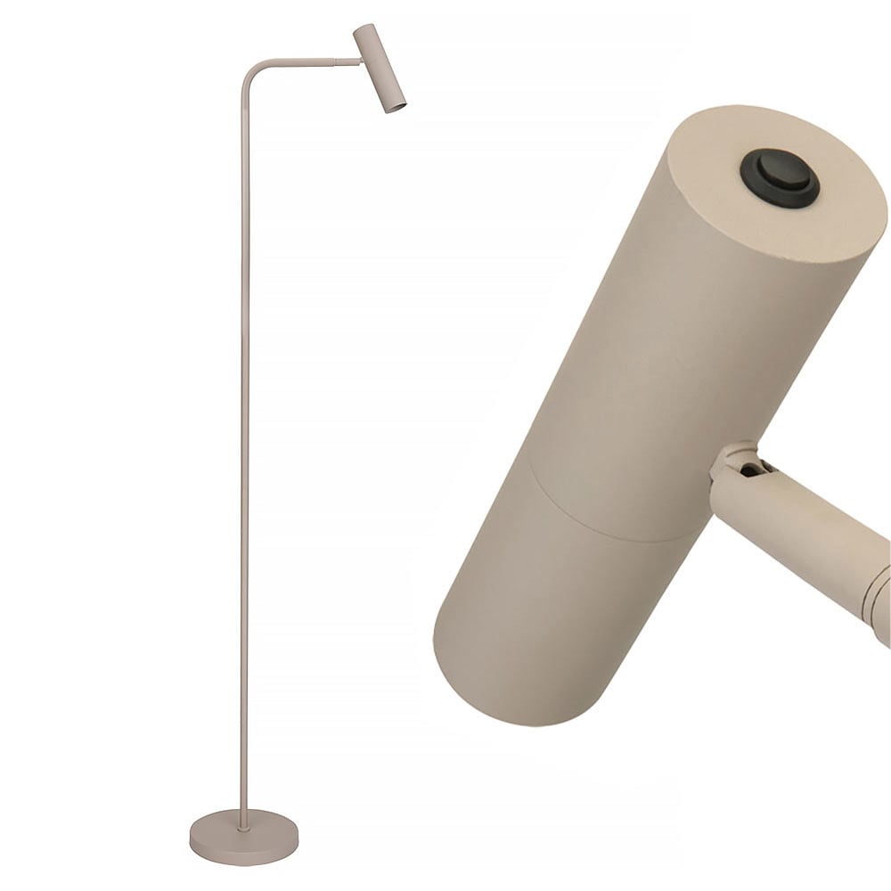 Freelight vloerlamp Undici - 1 lichts - 30 x 135 cm - zwart