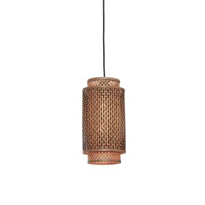 GOOD&MOJO hanglamp Bhutan – bruin – Ø25cm GOOD&MOJO hanglamp Bhutan – bruin – Ø25cm