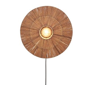 GOOD&MOJO wandlamp Iguazu – bruin – 55x14x55cm