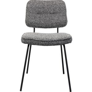 Kare Design Stoel Orelie zwart en wit