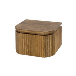Giga Meubel Zwevend Nachtkastje Wave – Hout – 32x30x19cm Giga Meubel Zwevend Nachtkastje Wave – Hout – 32x30x19cm