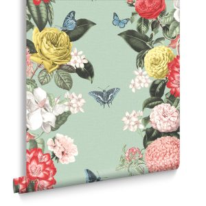 Graham & Brown Vliesbehang – Bloomsbury Neo Mint – 10mx52cm