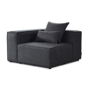 Home Deluxe Modulaire Bank VERONA Antraciet Hoekbank Links