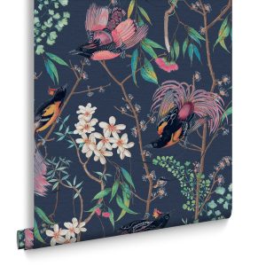 Graham & Brown Vliesbehang – Clavering Birds Night – 1000×52 Graham & Brown Vliesbehang – Clavering Birds Night – 1000×52