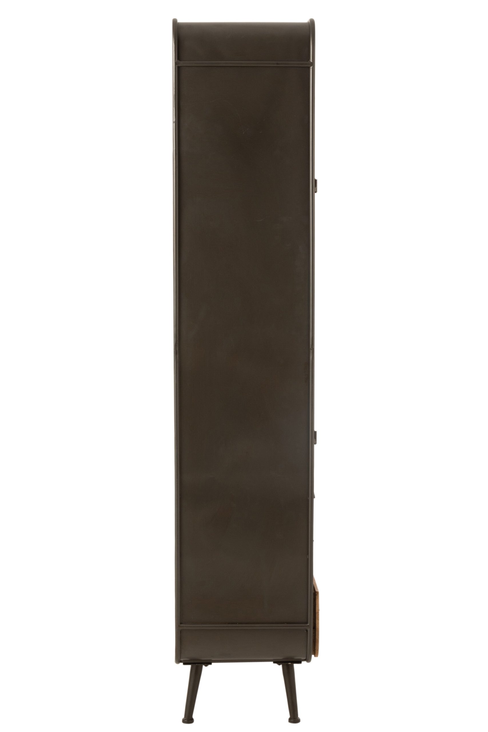 J-Line kast Hoog 3 Laden - hout/metaal - naturel/zwart