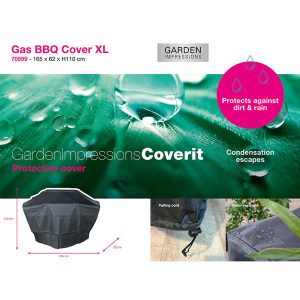 Garden Impressions barbecuehoes Gas maat XL Garden Impressions barbecuehoes Gas maat XL