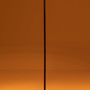 J-Line vloerlamp – metaal/marmer – zwart