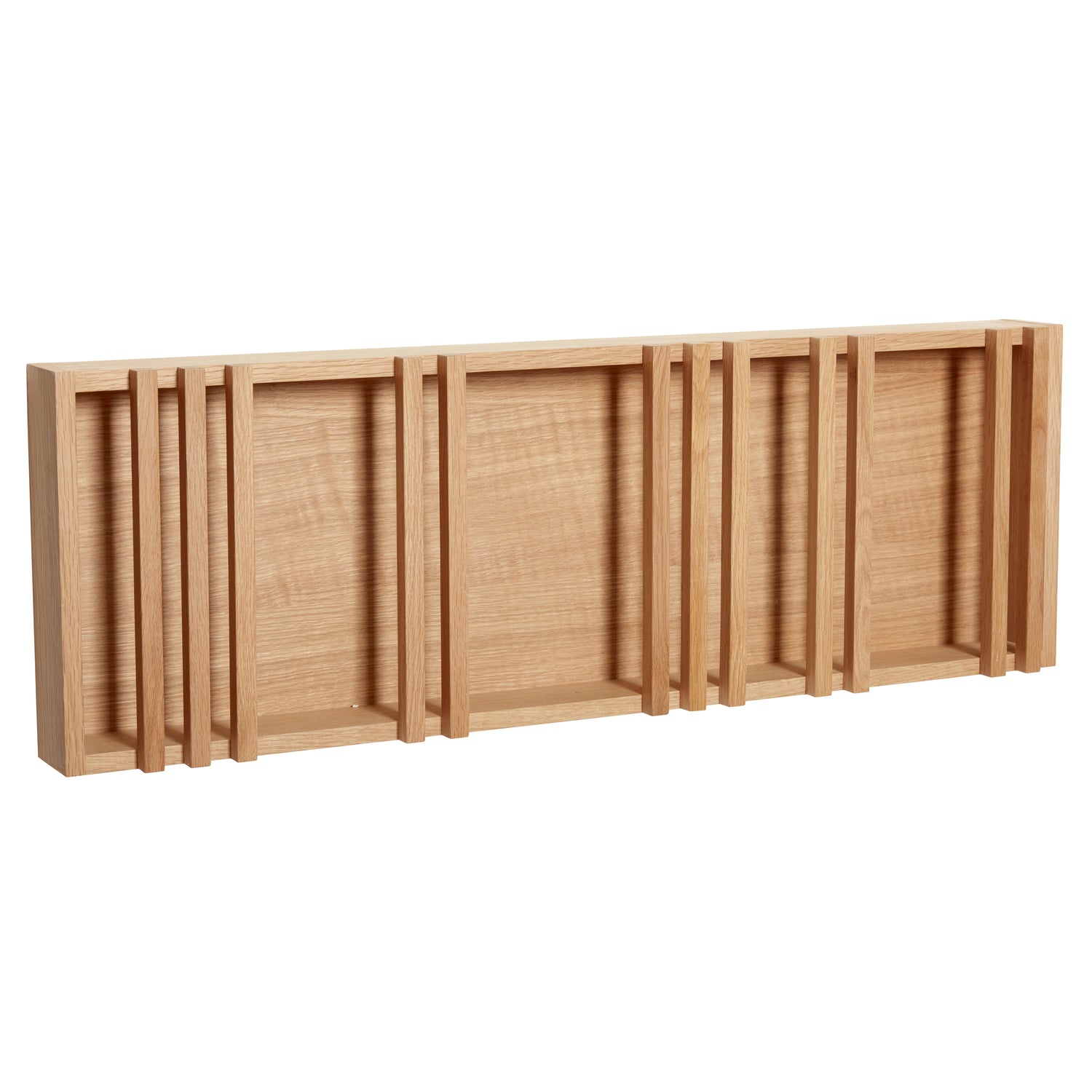 Hübsch tijdschriftenhouder Column - mdf/okernfineer/eikenhout - 110x11